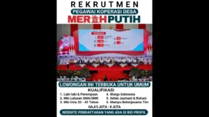 30.000 Lowongan Manajer Koperasi Desa Merah Putih Dibuka: Jadwal, Tahapan, dan Cara Daftar Lengkap