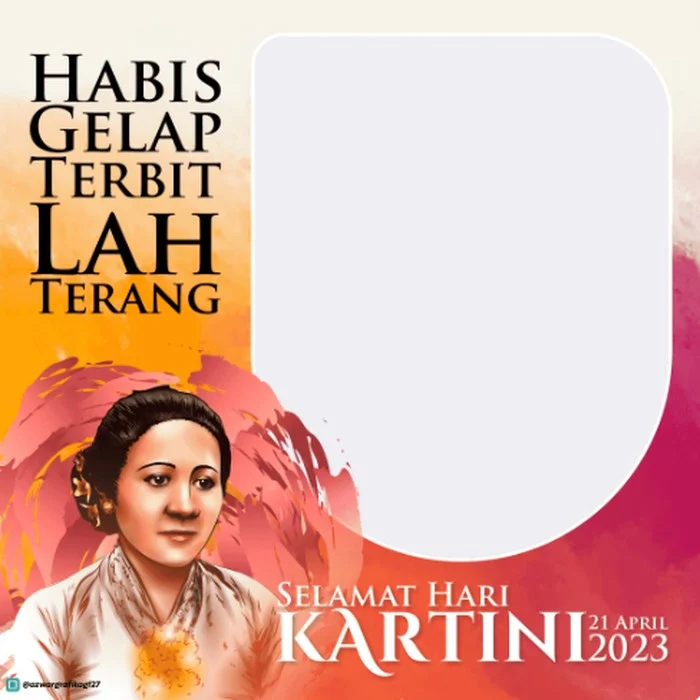 30 Twibbon Hari Kartini 2026 Gratis untuk Foto Profil dan Status WA, Cara Pakai dan Desain Inspiratif