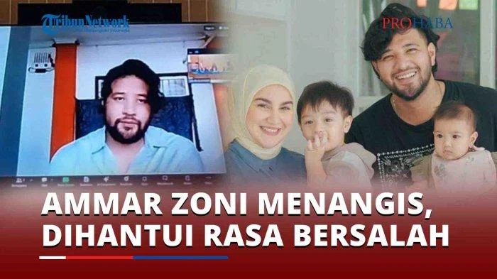 Ammar Zoni Menangis di Sidang: Penyesalan Mendalam atas Waktu Hilang Bersama Anak