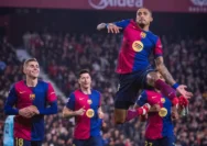 Barcelona Dominasi di Puncak La Liga, Atletico Tersungkur di Sevilla