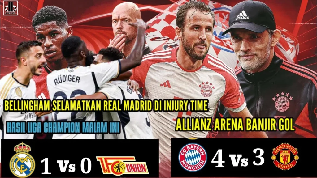 Bayern Munchen Gagalkan Remontada Real Madrid dengan Banjir Gol: 7 Gol, 1 Kartu Merah, dan Tiket Semifinal Liga Champions