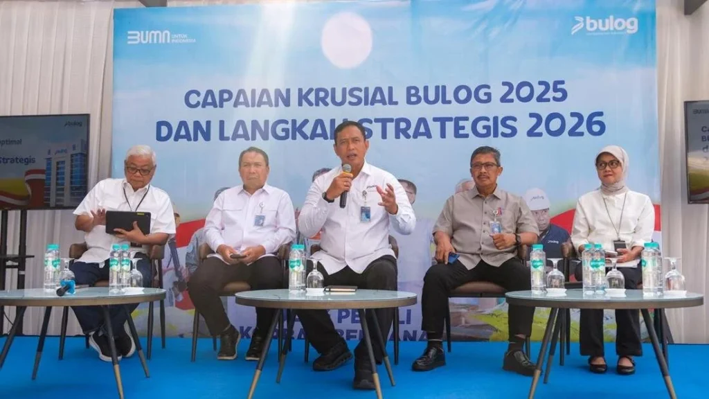 Bulog Target Serap 4 Juta Ton Beras 2026, Stok Ngawi Melimpah dan Harga Gabah Di atas HPP