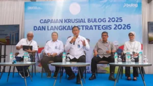 Bulog Target Serap 4 Juta Ton Beras 2026, Stok Ngawi Melimpah dan Harga Gabah Di atas HPP