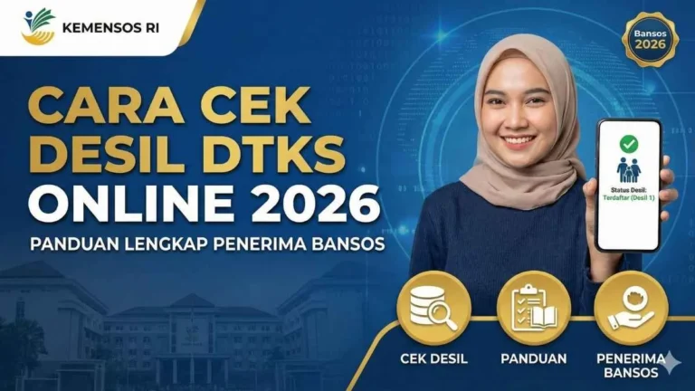 Cara Praktis Cek Desil Bansos 2026: Panduan Lengkap Syarat dan Langkah Online