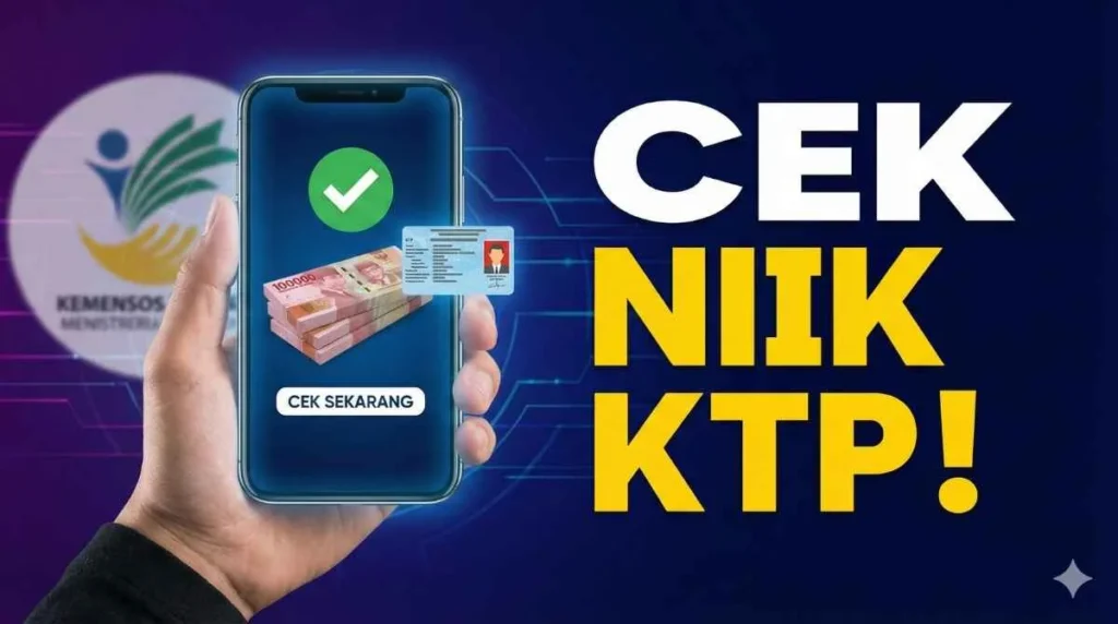 Cara Praktis Cek Desil Kemensos 2026 lewat HP dengan NIK KTP