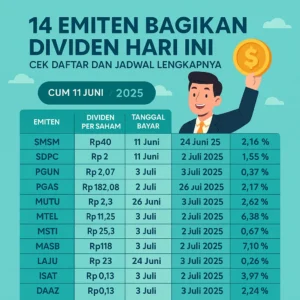 Daftar Emiten Siap Tebar Dividen April 2026: Peluang Cuan Besar bagi Investor Saham
