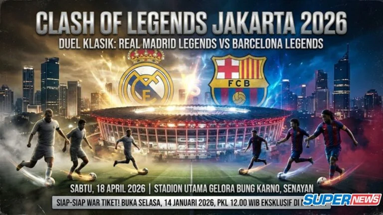 Del Piero Bersinar di Clash of Legends: Momen Ikonik di GBK Jakarta