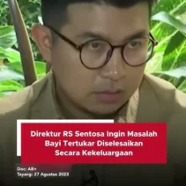 Dirut RSHS Bandung Ungkap Kronologi Bayi Nyaris Tertukar, Klaim Masalah Sudah Diselesaikan Secara Kekeluargaan