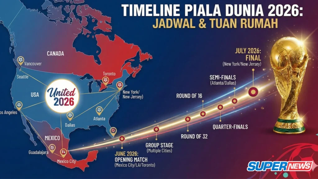 Eksklusif! Jadwal Lengkap Piala Dunia 2026 di TVRI Beserta Jam Pertandingan – Siapkan Tontonan Anda!