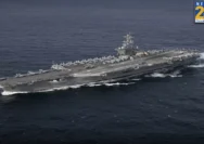 Empat Rudal Qadr Iran Gagal Hancurkan Kapal Nuklir USS Abraham Lincoln, Ratusan Korban Tewas dalam Gelimpangannya