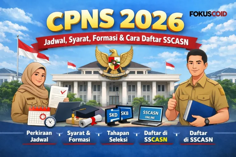 Formasi CPNS 2026 untuk Lulusan SMA: Jadwal, Posisi, dan Kisaran Gaji Terbaru