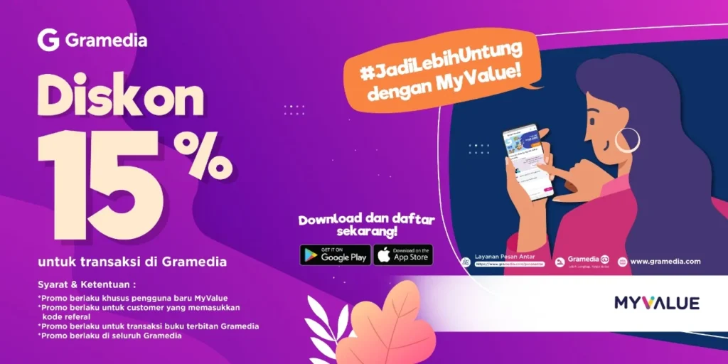 Gramedia Luncurkan Member Deals, Diskon Hingga 15% untuk Anggota MyValue di April 2026
