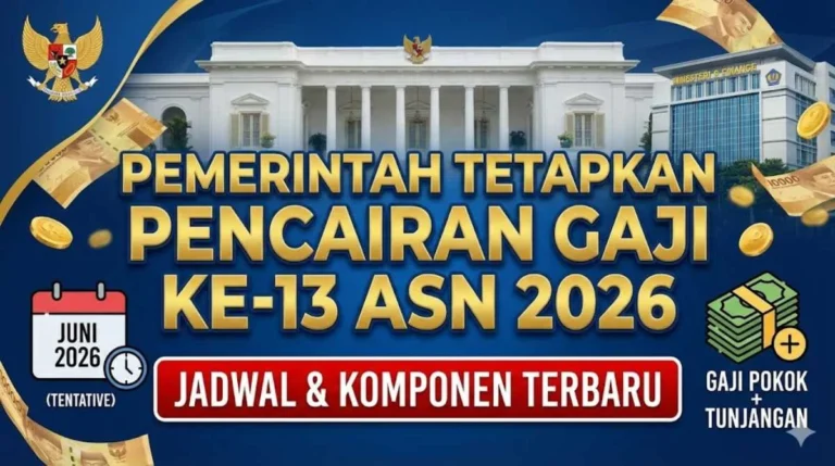 Jadwal dan Perkiraan Nominal Gaji 13 ASN 2026: Apa yang Harus Anda Ketahui