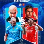 Jadwal Man City vs Arsenal: Guardiola dan Arteta Siap Guncang Premier League