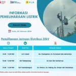 Jadwal Pemadaman Listrik Selasa 7 April 2026: Daftar Lokasi, Waktu dan Tips Menghadapi Gangguan
