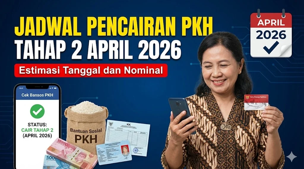 Jadwal Pencairan PKH April 2026 dan Cara Praktis Cek Penerima