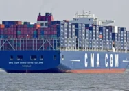 Kapal Kontainer Perancis CMA CGM Kribi Jadi yang Pertama dari Barat Menembus Selat Hormuz Pasca Blokade