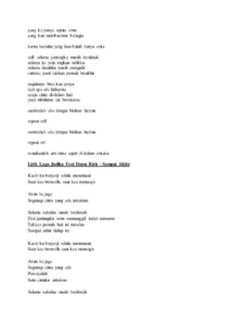 Kisah Cinta Ku: Dari Lirik Beatles hingga Lagu 'Jika' Menguak Makna Hati