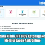 Lapak Asik BPJS Ketenagakerjaan: Daftar Online Tanpa Antrean untuk Klaim JHT