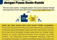 Mengungkap Niat dan Hukum Penggabungan Puasa Syawal dengan Puasa Senin‑Kamis: Panduan Lengkap 2026