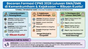 Peluang CPNS 2026: Formasi Khusus Lulusan SMA dan Fresh Graduate Buka Jalan Karier