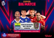 Persib Bandung Mempertahankan Puncak Klasemen, Duel Panas vs Bali United Siap Panaskan Papan Tengah BRI Super League 2025/2026