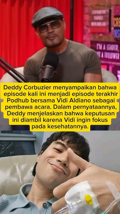 Podhub Episode Terakhir: Sahabat Vidi Aldiano Berterima Kasih pada Deddy Corbuzier Usai Kepergian Sang Penyanyi