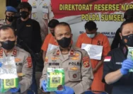 Polda Sumsel Gencar Tangkap Pengedar Narkoba Bernilai Miliaran Rupiah, Ungkap Jaringan Besar di Palembang
