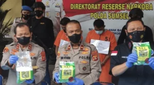 Polda Sumsel Gencar Tangkap Pengedar Narkoba Bernilai Miliaran Rupiah, Ungkap Jaringan Besar di Palembang