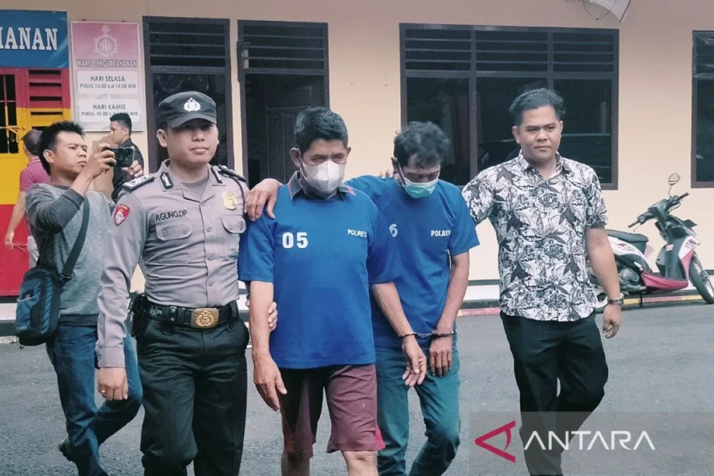 Polisi Palembang Tangkap Satpam & Pengawas SPBU serta Oknum Guru dalam Dua Kasus Kriminal Besar