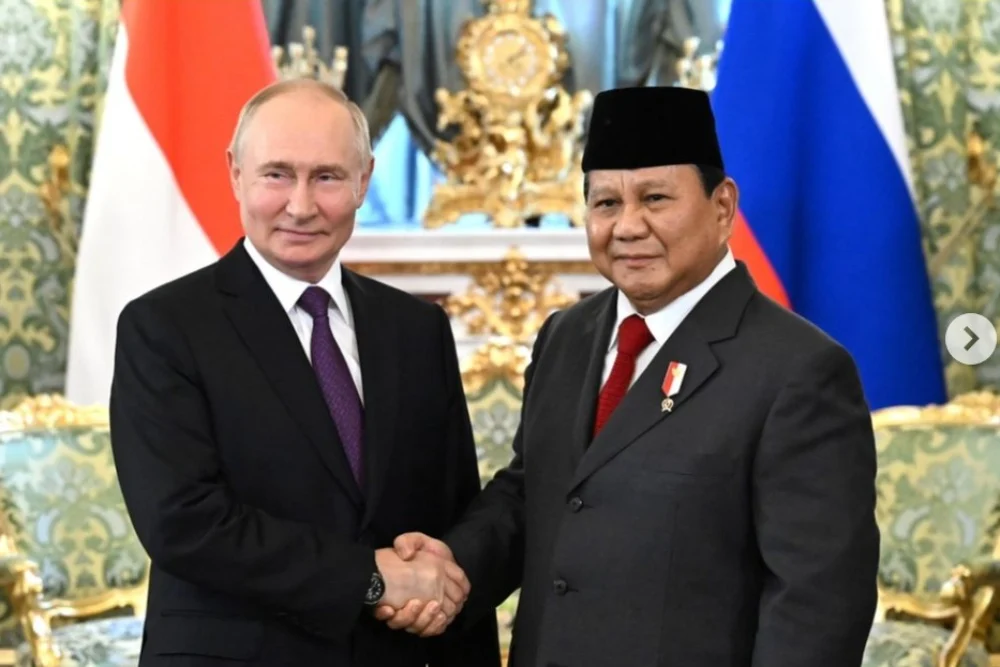 Prabowo Ucapkan Selamat Paskah dan Hari Kosmonautika ke Putin, Simbol Kedekatan Indonesia‑Rusia