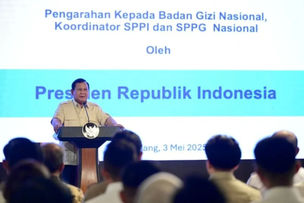 Presiden Prabowo Dorong BGN Perketat Standar MBG; Ratusan SPPG Masih Ditangguhkan