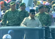 Presiden Prabowo Pimpin Upacara Penghormatan Terakhir Bagi Tiga Prajurit TNI Gugur di Lebanon