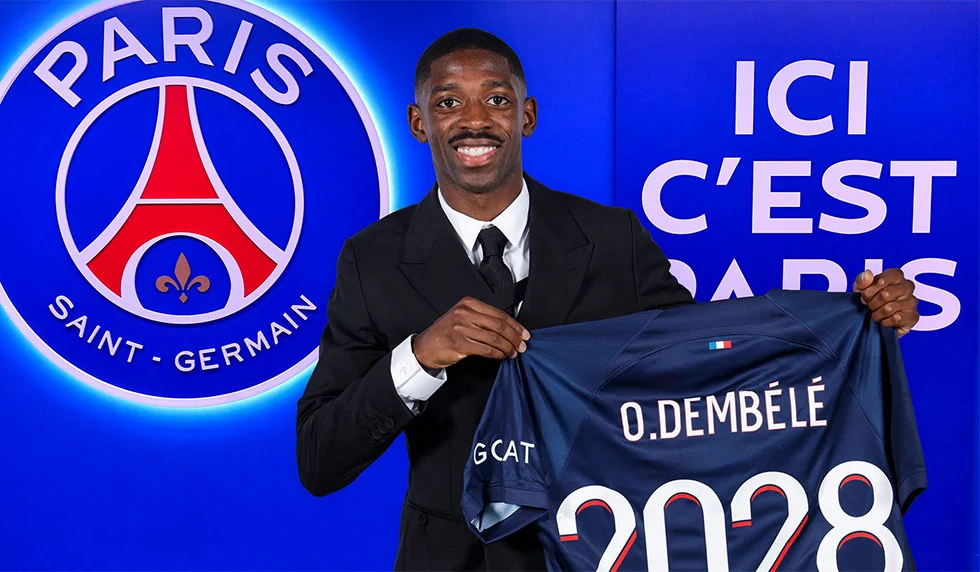 PSG Memimpin Liga Prancis, Dembele Gemilang, Mbappé Ungkap Dilema Menjelang Transfer ke Madrid