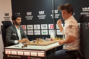 Selfie Mengejutkan di Turnamen Catur Jerman: Magnus Carlsen Sebab Kontroversi dengan Alua Nurman