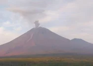 Semeru Meletus 7 Kali dalam Sehari, Kolom Abu Menembus 1,1 Km – Warga Dilarang Masuk Radius 5 km