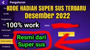 Serbu Hadiah Super Sus di Senin, 20 April 2026: Cara Klaim Kode Redeem Terbaru