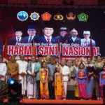Spirit Gajah Mada Menggugah di Fragmentari "Nusantara Manunggal" pada Puncak Dharma Santi Nasional 2026