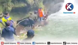 Tragedi di Air Terjun Tibu Ijo: Wisatawan 25 Tahun Ditemukan Meninggal Setelah Terseret Arus, Evakuasi Pakai Alat Berat