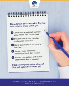 Wabup Badung Gelar Literasi Digital, Berikan Tips Aman Transaksi Online untuk UMKM