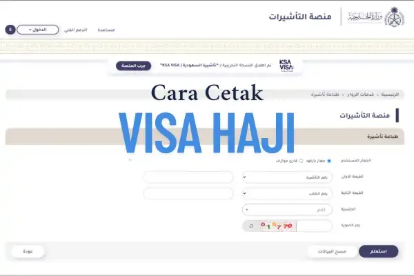 Wajib Cek Visa Haji 2026 Secara Online, Satgas Haji Tegaskan Denda dan Blacklist bila Tanpa Visa Resmi